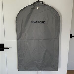 NEW Tom Ford LARGE Logo Garment Bag with Handles Gray 39”x 25.5” x 4”